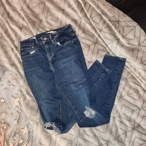 Levi's high rise skinny jeans